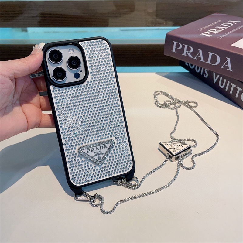 Prada プラダブランドiPhone16 15 14pro maxケースメンズブランドアップル15+ 16 14proケース激安