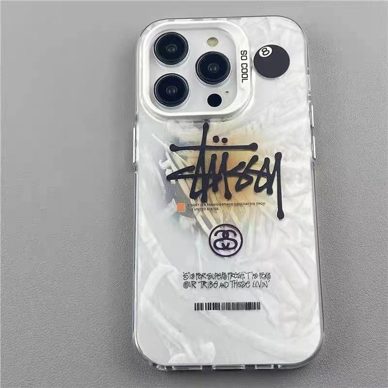 Stussy ステューシーギャラクシーA53 a55 iphone 16 15 plusブランドカバー耐衝撃