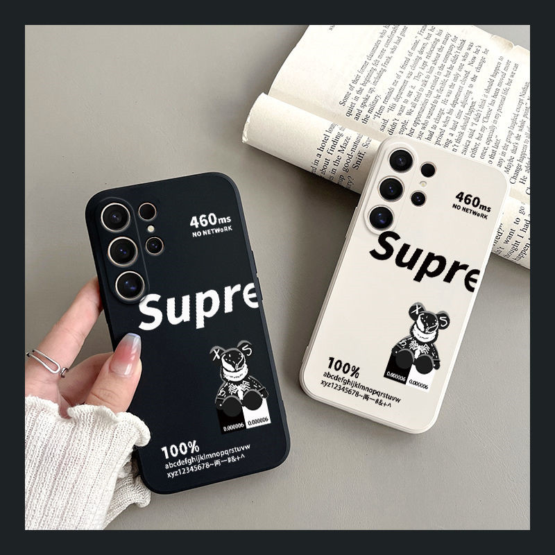 Supreme シュプリームギャラクシーs23 s24 ultraスマホケースレディースブランドGalaxy s23 plus s24カバーケース