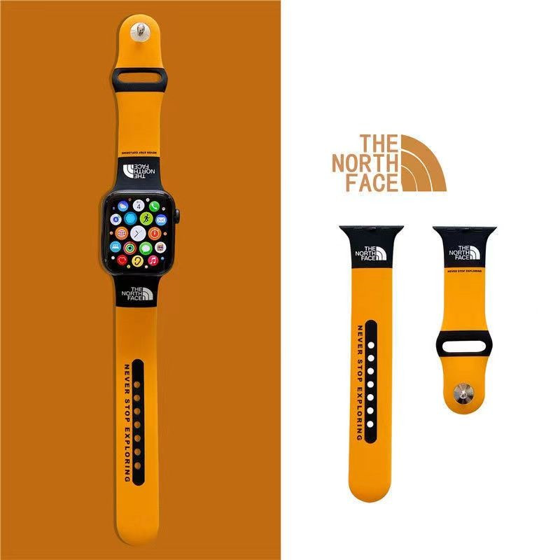 ザ・ノース・フェイス THE NORTH FACEブランド Apple Watch 9 ultra バンド 華奢革 交換バンド男性向