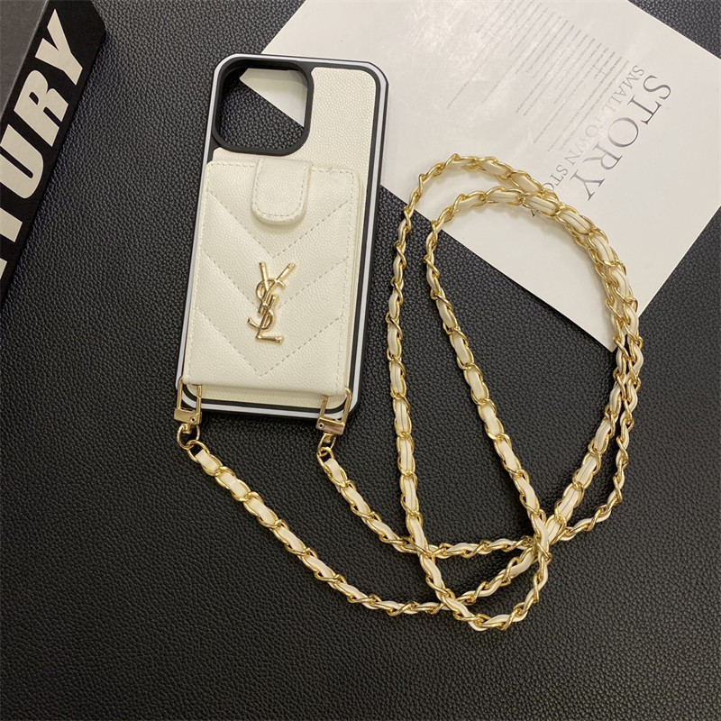 Ysl イブサンローランブランドiPhone16 15 14pro maxケース