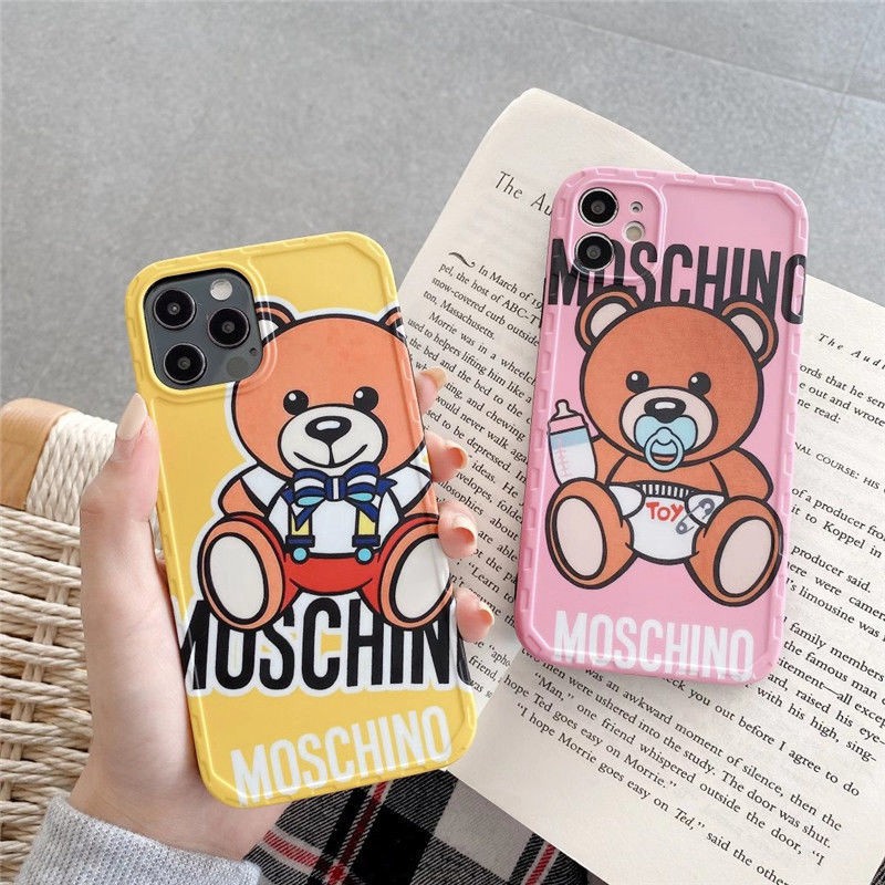 モスキーノMoschinoブランドiphone12pro/12mini/12pro max/11ケース 熊